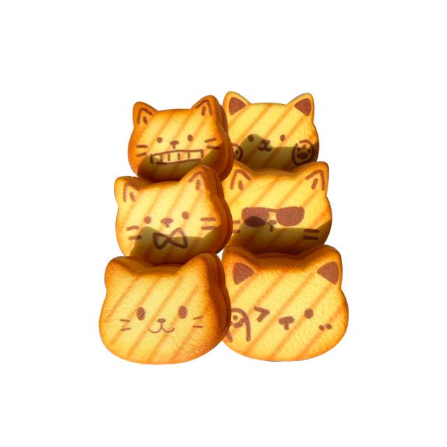 Nyang Nyang Cat Bread Squishy Cover