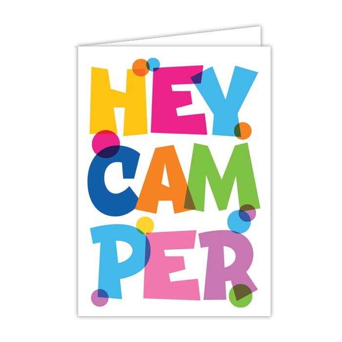 Tomfoolery Toys | Hey Camper Card