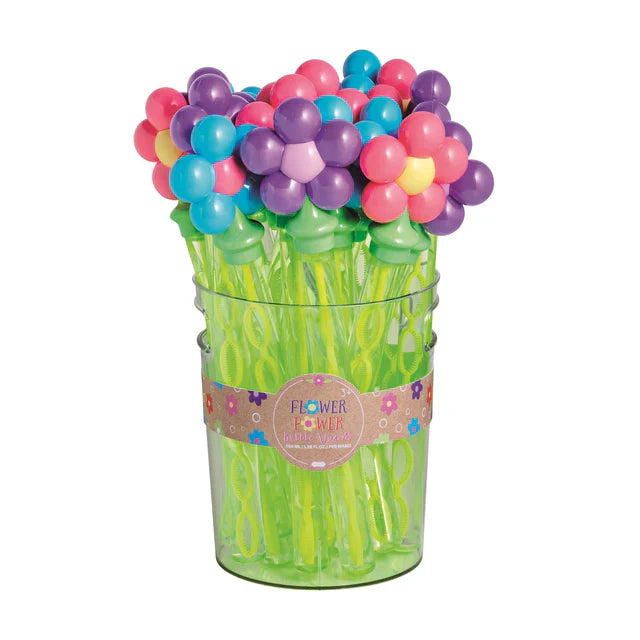 Tomfoolery Toys | Flower Power Bubble Wands