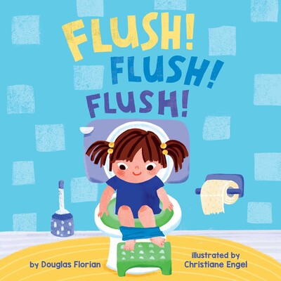 Tomfoolery Toys | Flush! Flush! Flush! (A Baby Steps Potty Training Board Book for Toddlers)