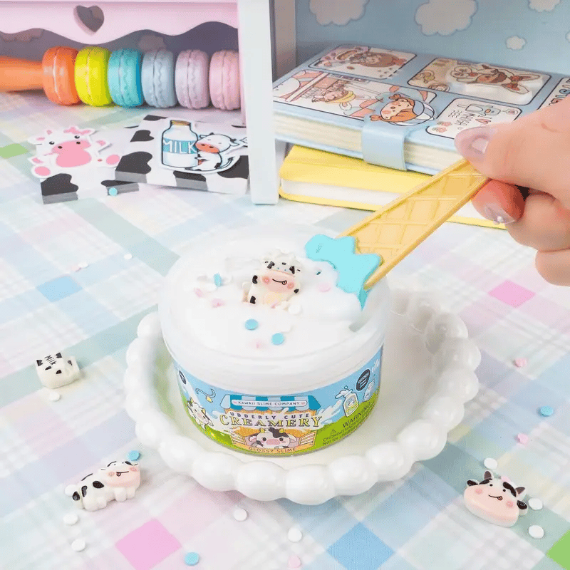 Udderly Cute Creamery Glossy Slime Cover