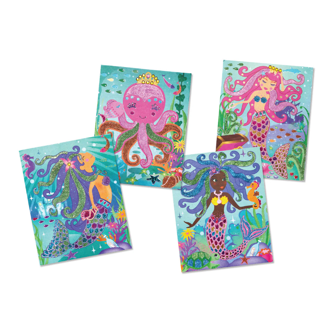 Totally Mermaids Glitter & Foil Art Set Preview #4