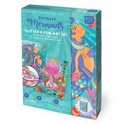 Totally Mermaids Glitter & Foil Art Set Preview #1