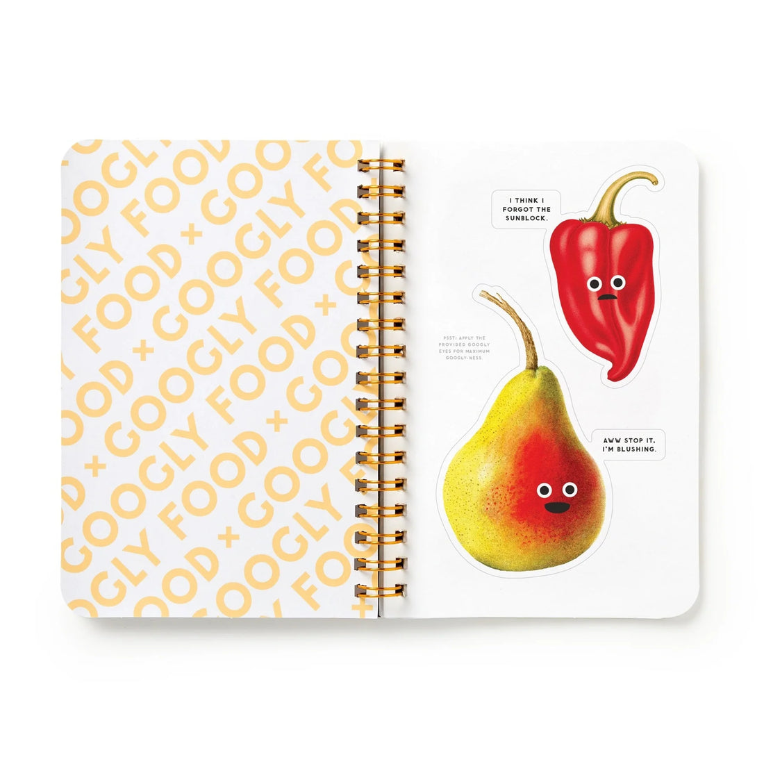 Googly Food Sticker Book Preview #4
