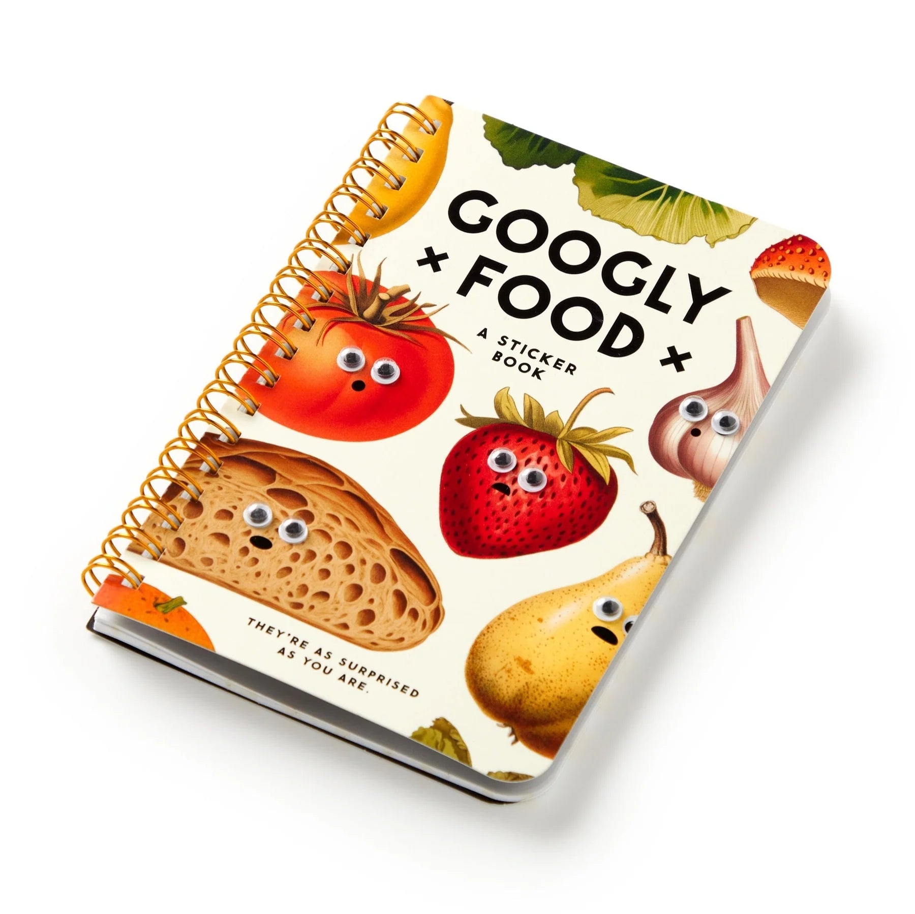 Tomfoolery Toys | Googly Food Sticker Book