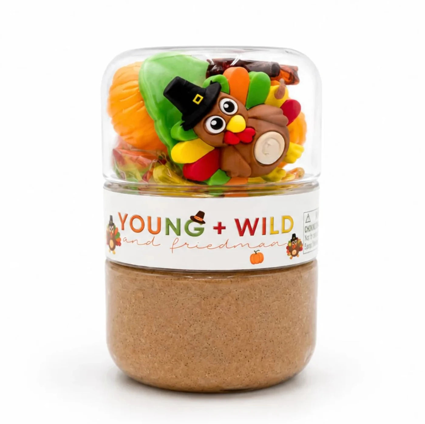 Tomfoolery Toys | Fall Grab & Go Dough Jar