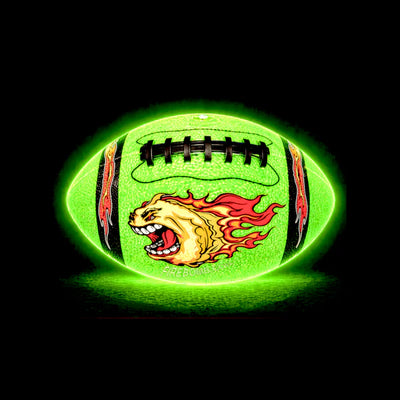 Green Rubber Football, Size 6 Preview #1