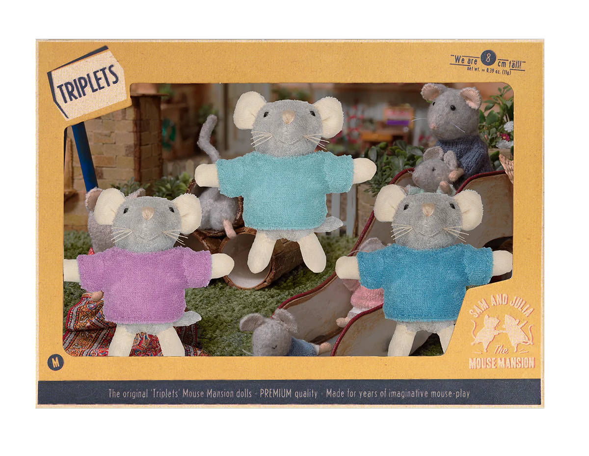 The Triplets Little Mouse Dolls Cover