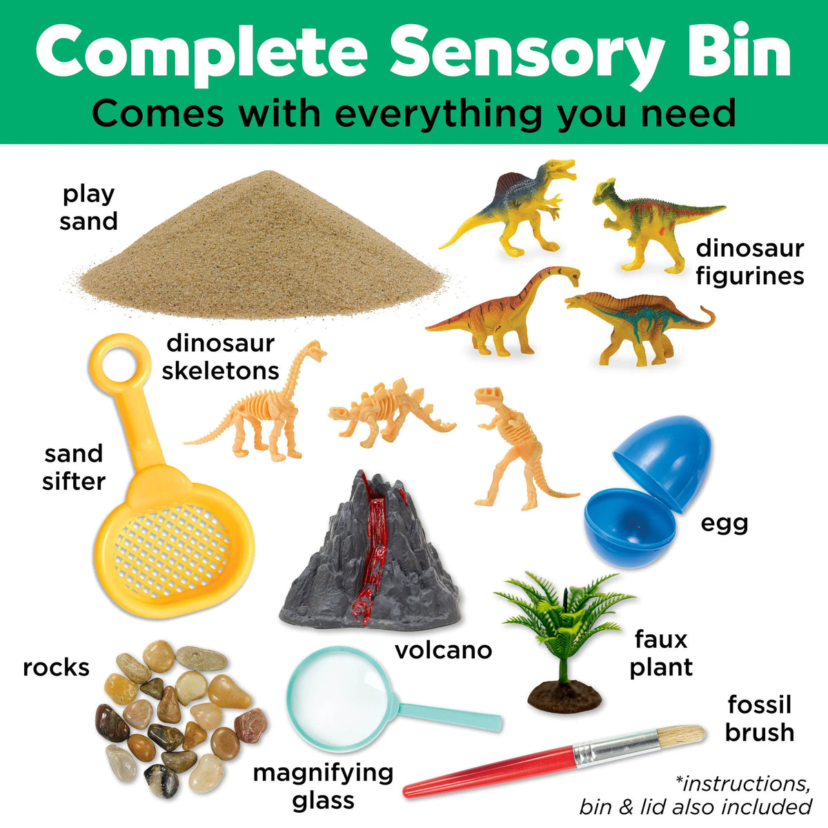 Sensory Bins Cover