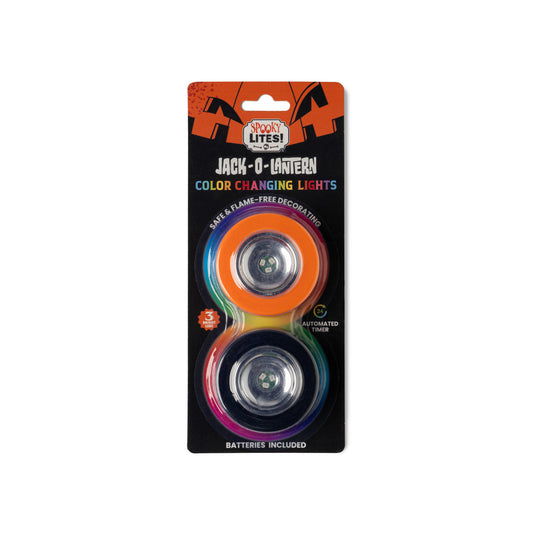 Tomfoolery Toys | Jack-o-Lantern Color Changing Lights
