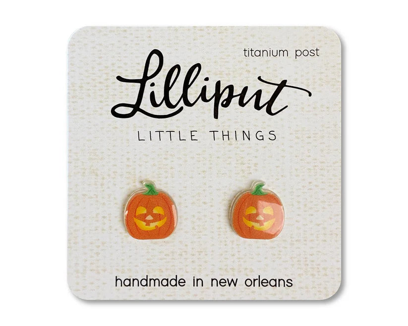 Jack O' Lantern Earrings Cover