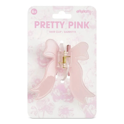 Pretty Pink Bow Hair Clip Preview #1