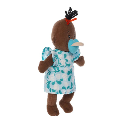 Wee Baby Brown Doll With Black Wavy Tuft Preview #2
