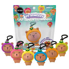 Capybara Fo Sqweezy Keychains Cover
