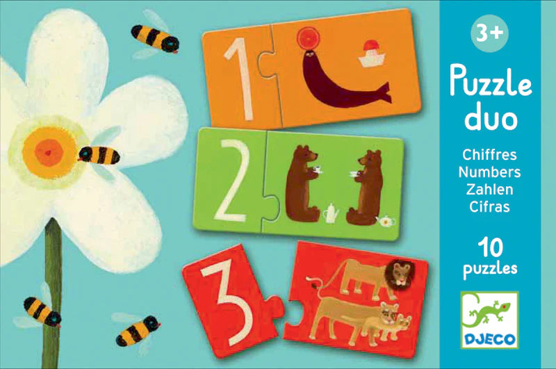 Tomfoolery Toys | Duo Numbers Puzzle