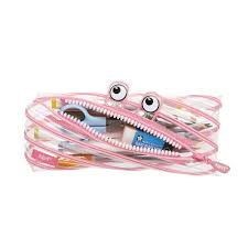 Tomfoolery Toys | ZIPIT Clear Monster Pouch Assrt.