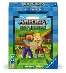 Minecraft Explorers Card Game Cover