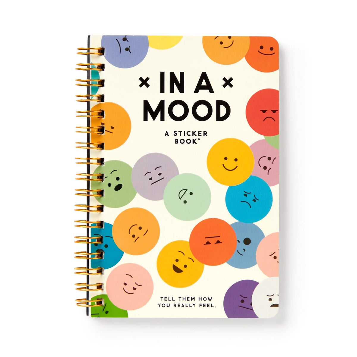 In A Mood Sticker Book Cover
