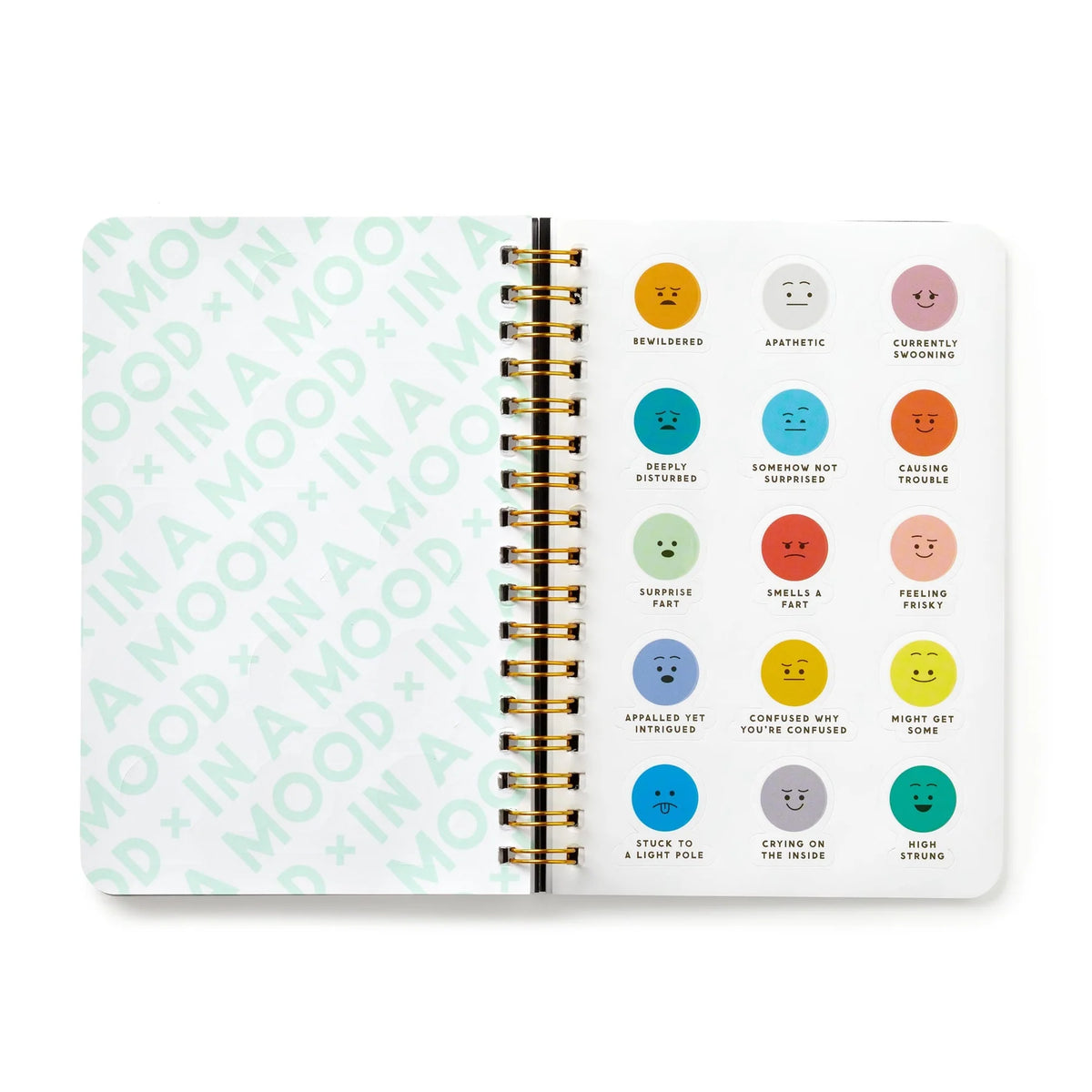 In A Mood Sticker Book Cover