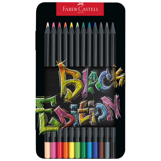 Tomfoolery Toys | Black Edition Colored Pencils