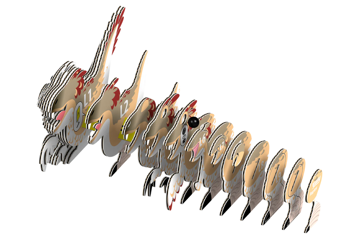 Raptor 3D Puzzle Cover