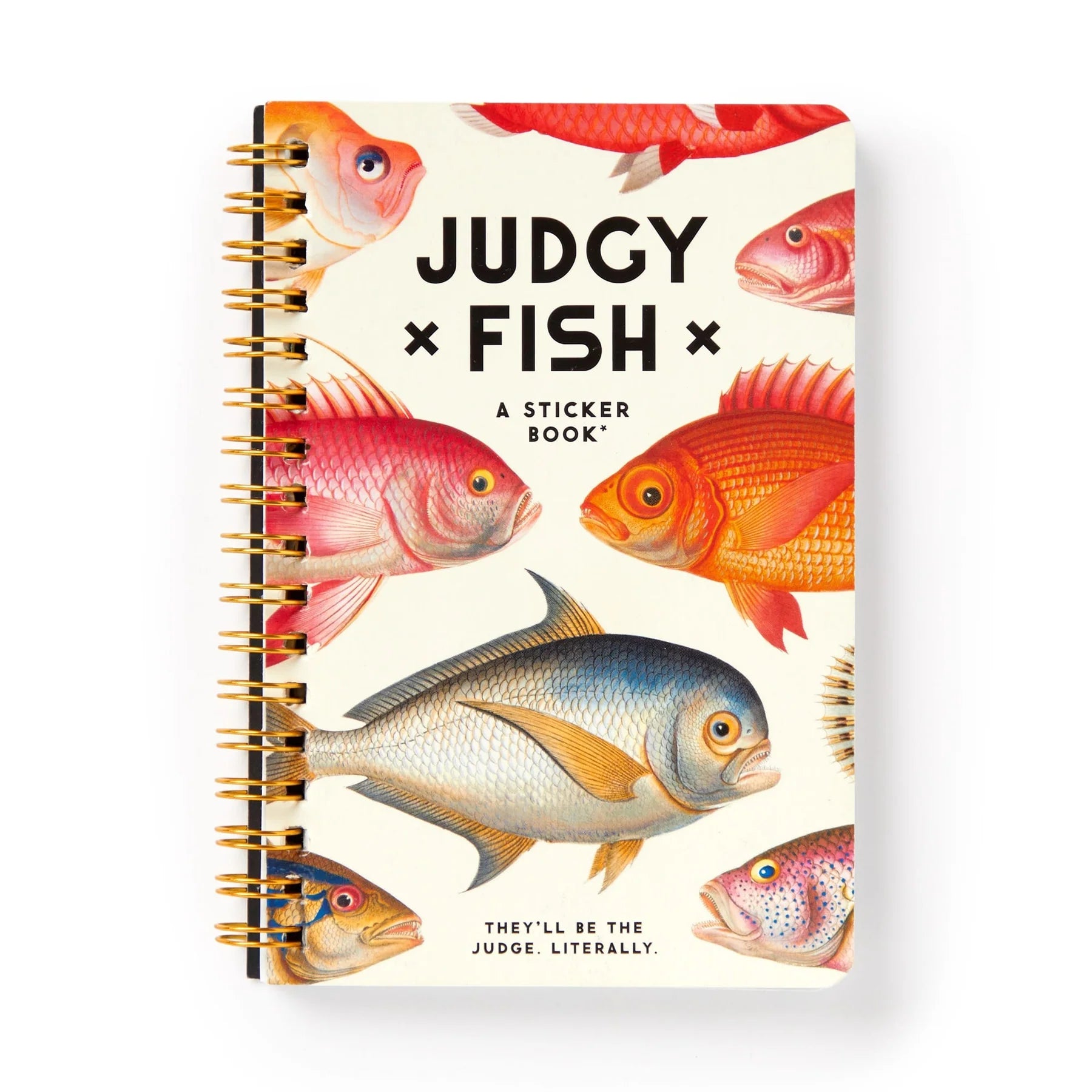Tomfoolery Toys | Judgy Fish Sticker Book