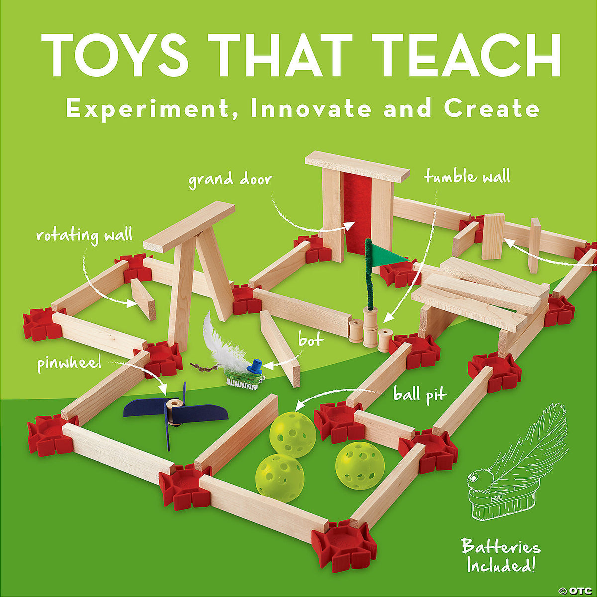 Keva Maker Bot Maze Cover