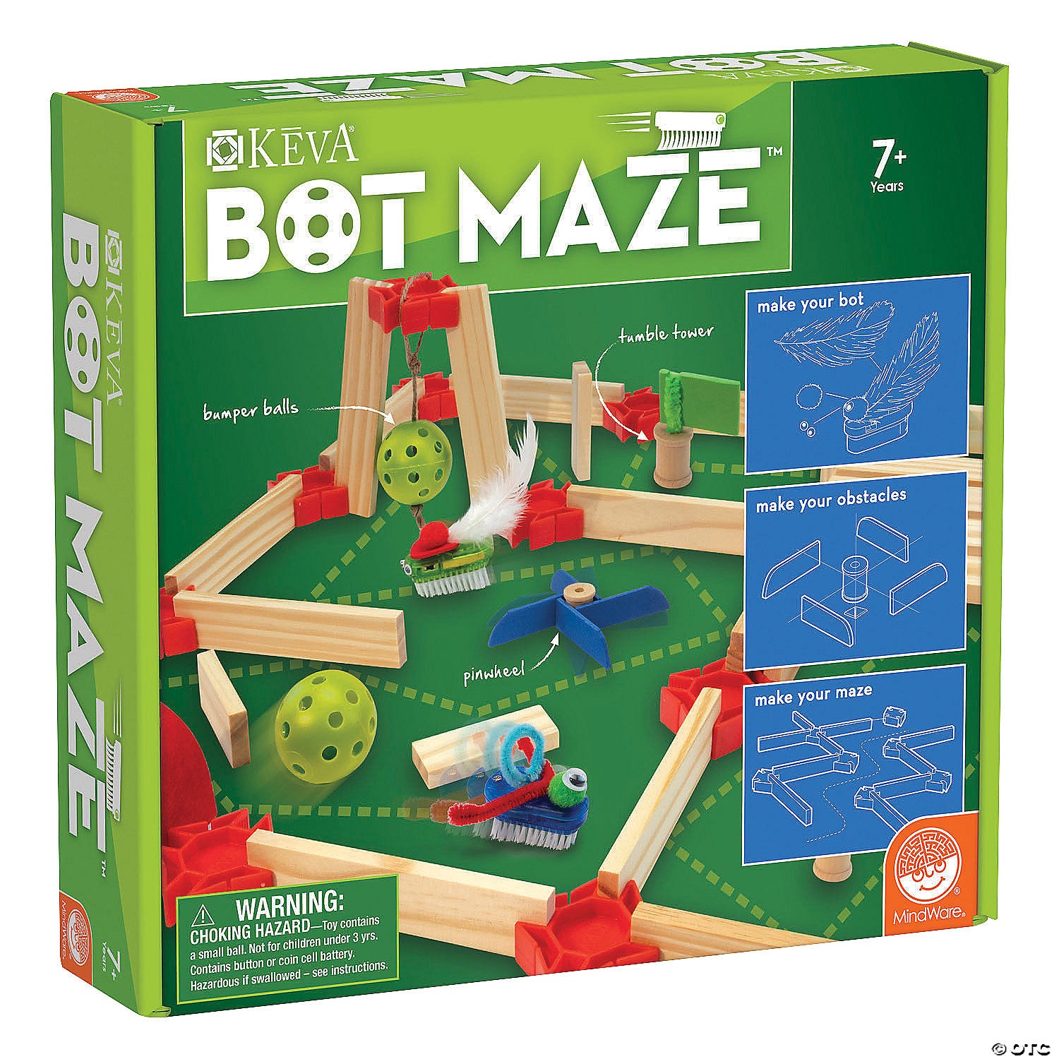 Tomfoolery Toys | Keva Maker Bot Maze