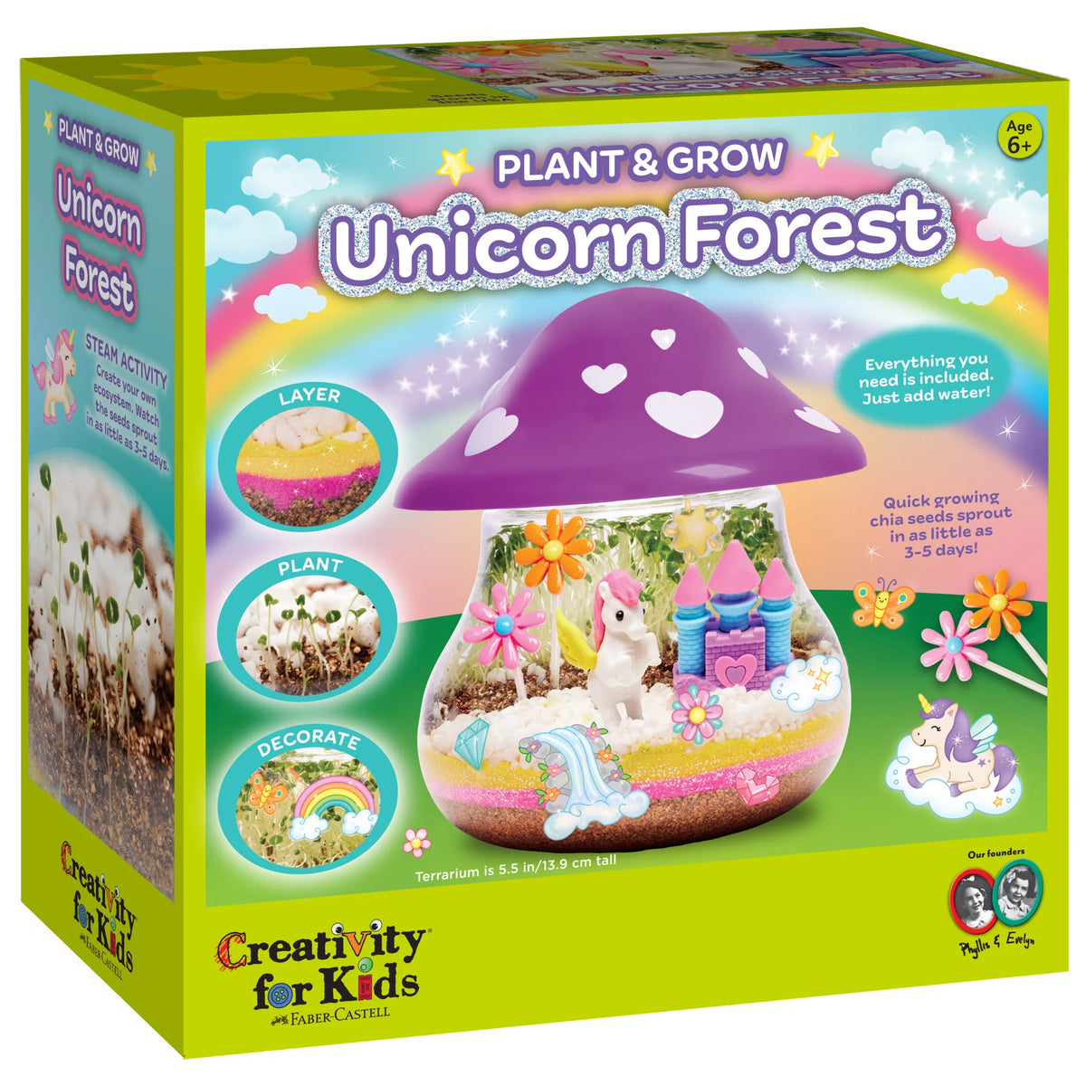Plant & Grow Unicorn Forest Cover
