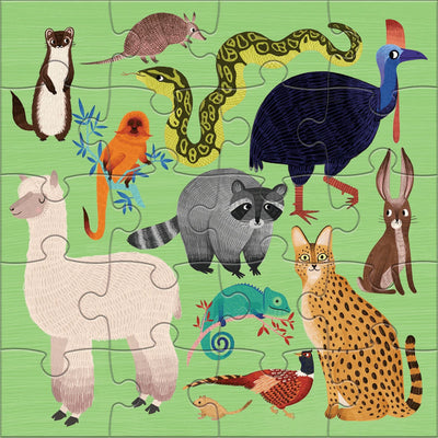 Land & Sea Animals Magnetic Puzzle Preview #2