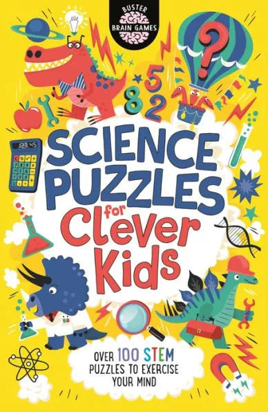 Science Puzzles for Clever Kids Cover