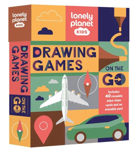 Lonely Planet Kids: Drawing Games on the Go Cover