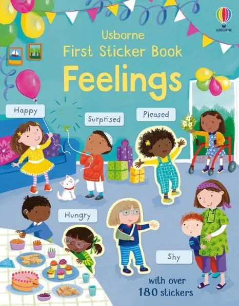 Tomfoolery Toys | First Sticker Book: Feelings