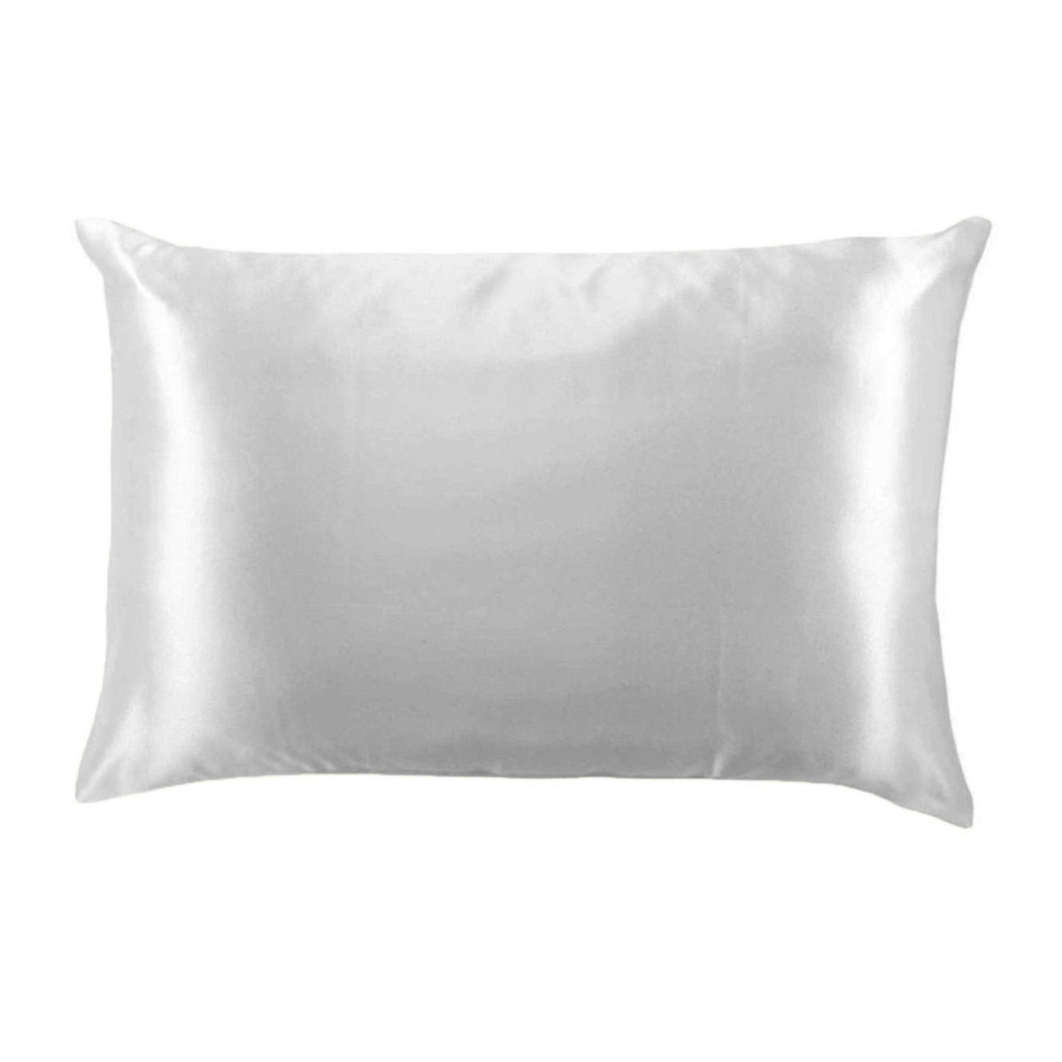 Solid Silky Satin Pillowcases Cover