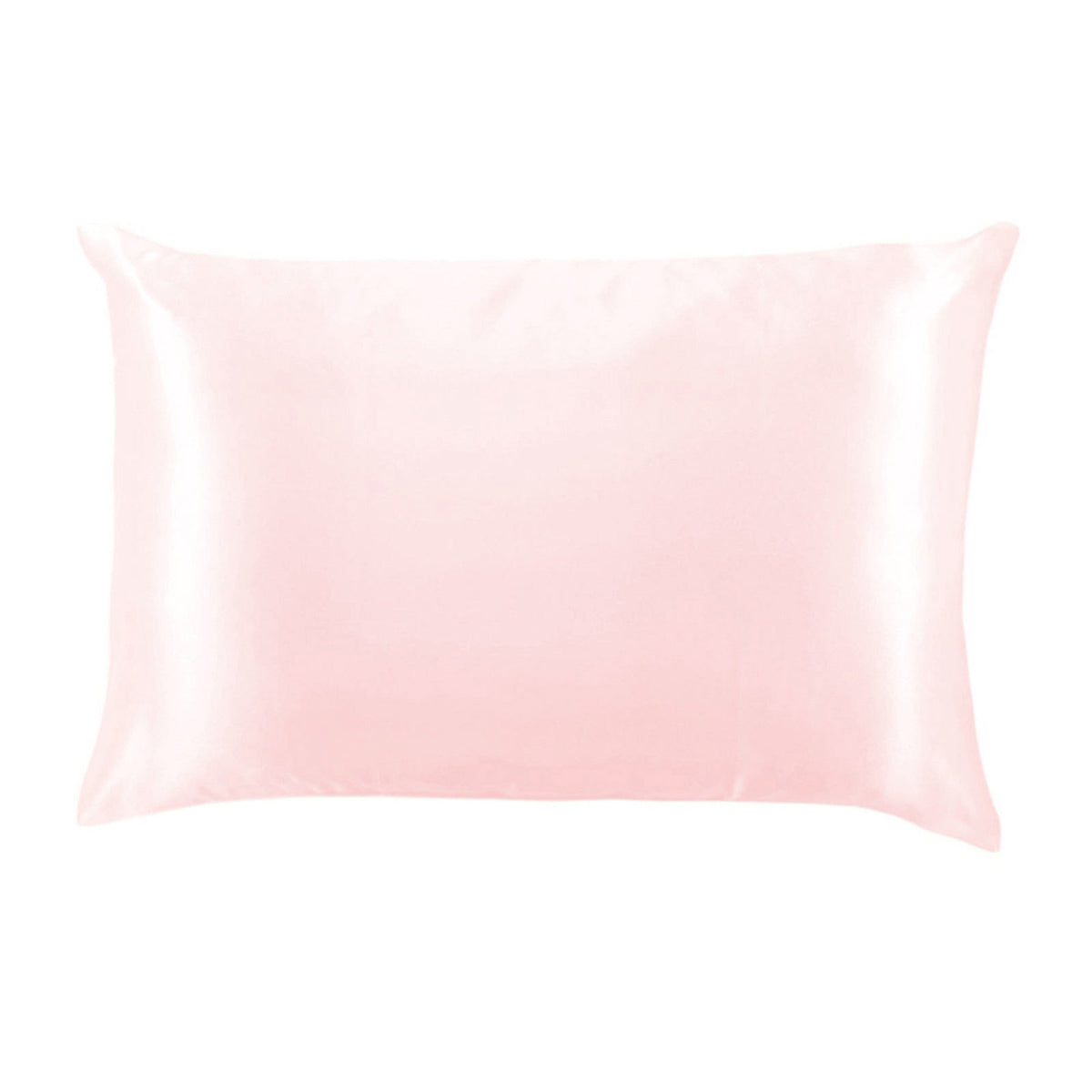Solid Silky Satin Pillowcases Cover