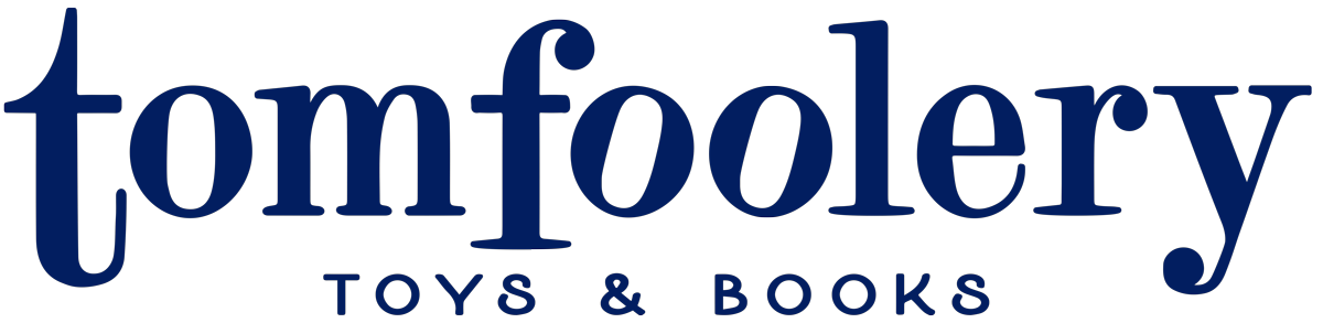 Tomfoolery Toys and Books logo