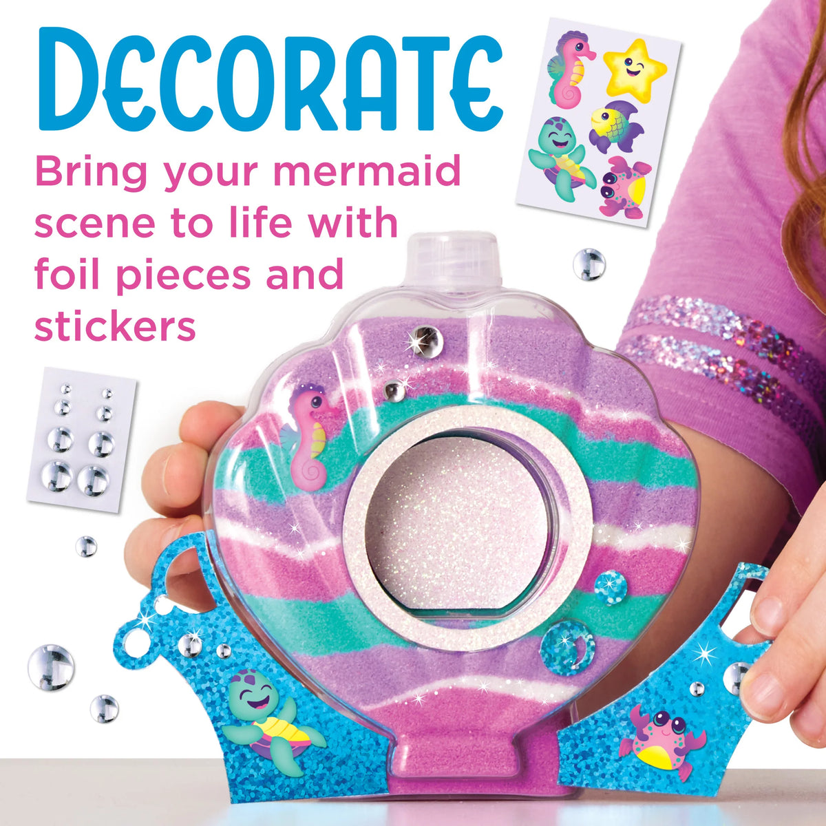 Mermaid Sparkle Sand Art Cover