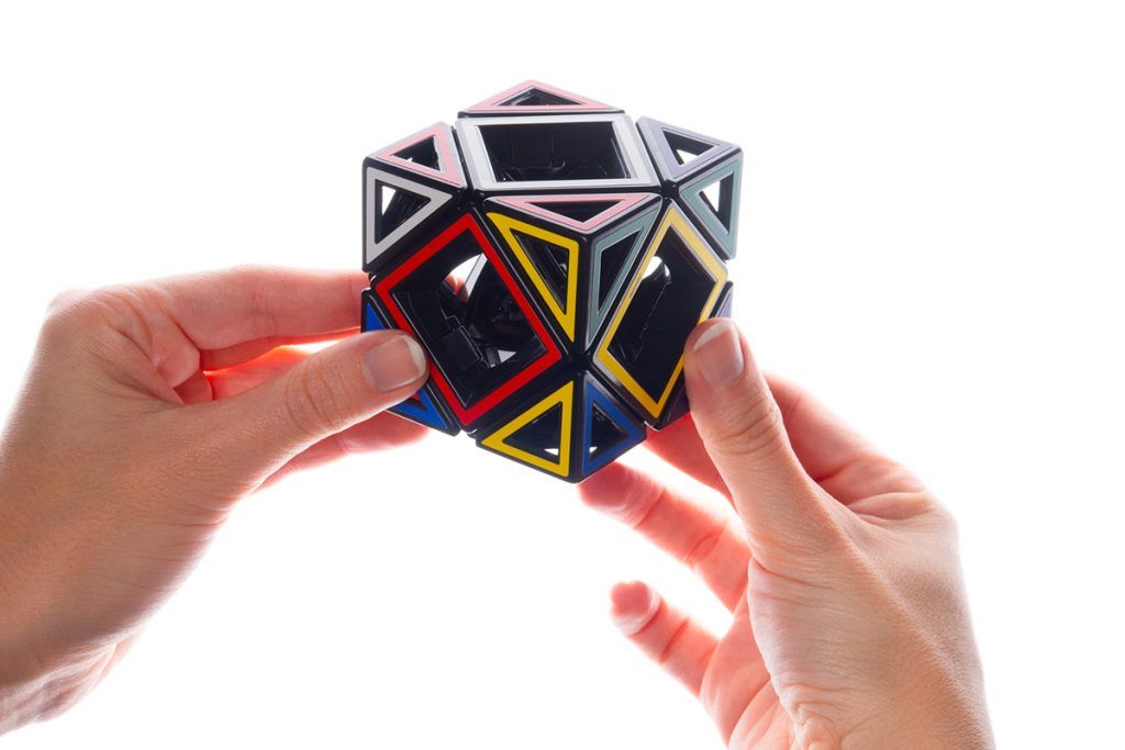 Hollow Skewb Cube Preview #3