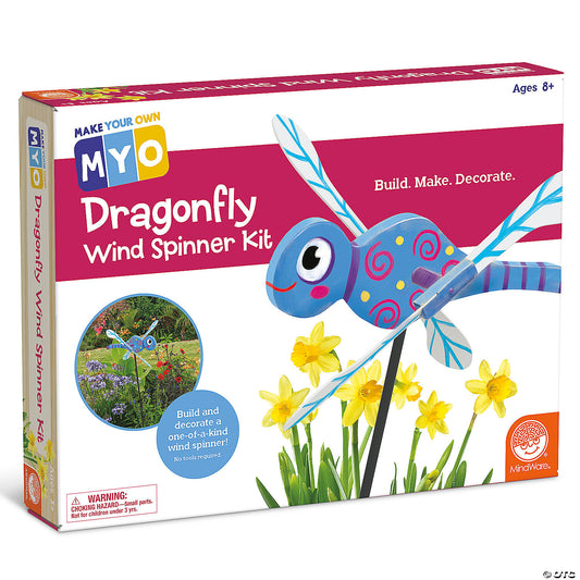 Tomfoolery Toys | MYO Dragonfly Wind Spinner