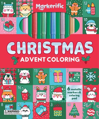 Tomfoolery Toys | Markerific: Christmas Advent Coloring
