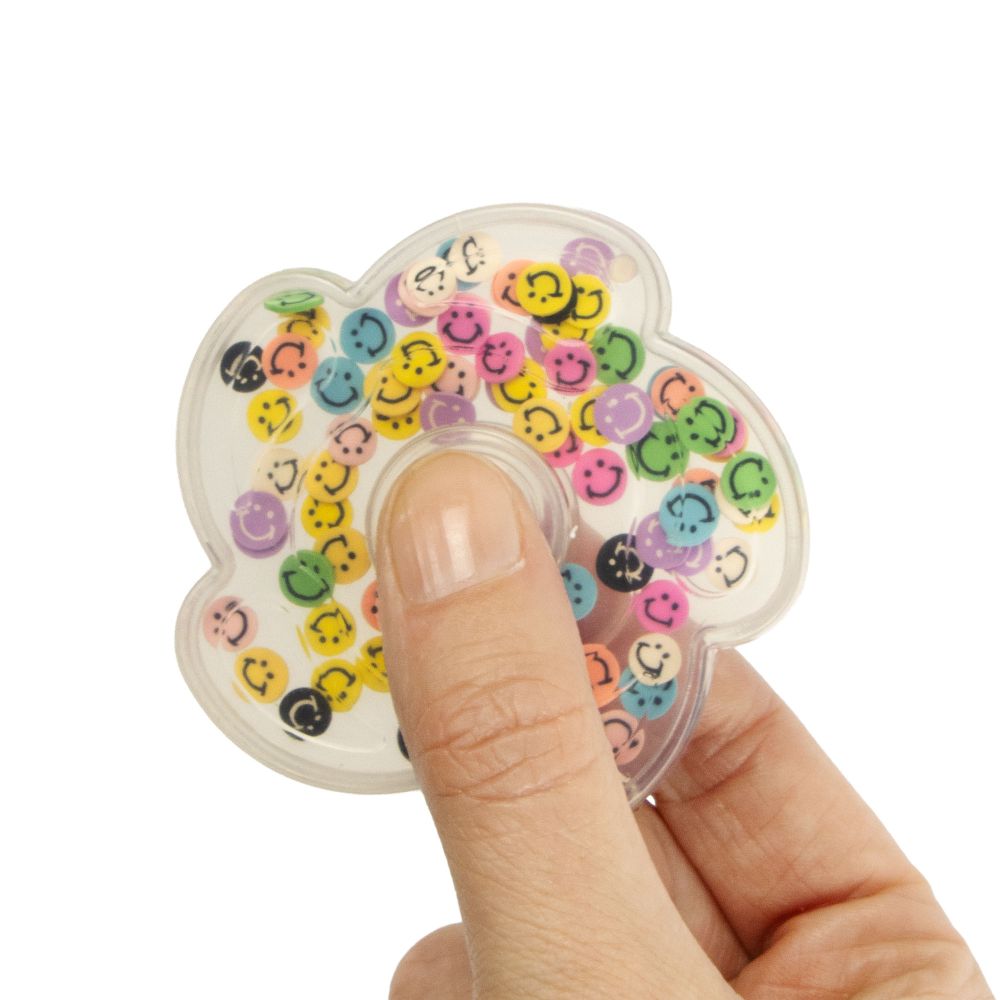 Smiley Face Fidget Spinner Cover