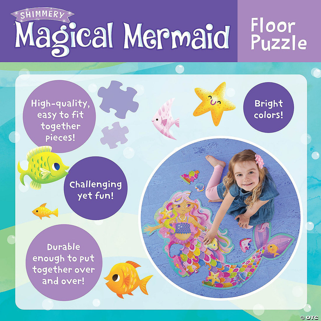 Magical Mermaid Puzzle Preview #2