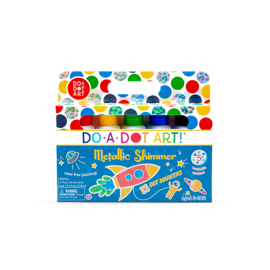 Tomfoolery Toys | Metallic Shimmer 5pk Dot Markers