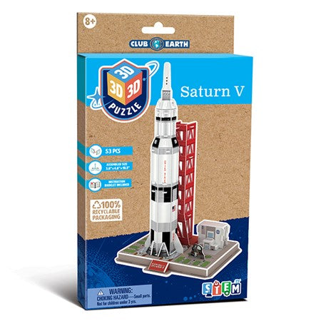 Saturn V 3D Puzzle Cover