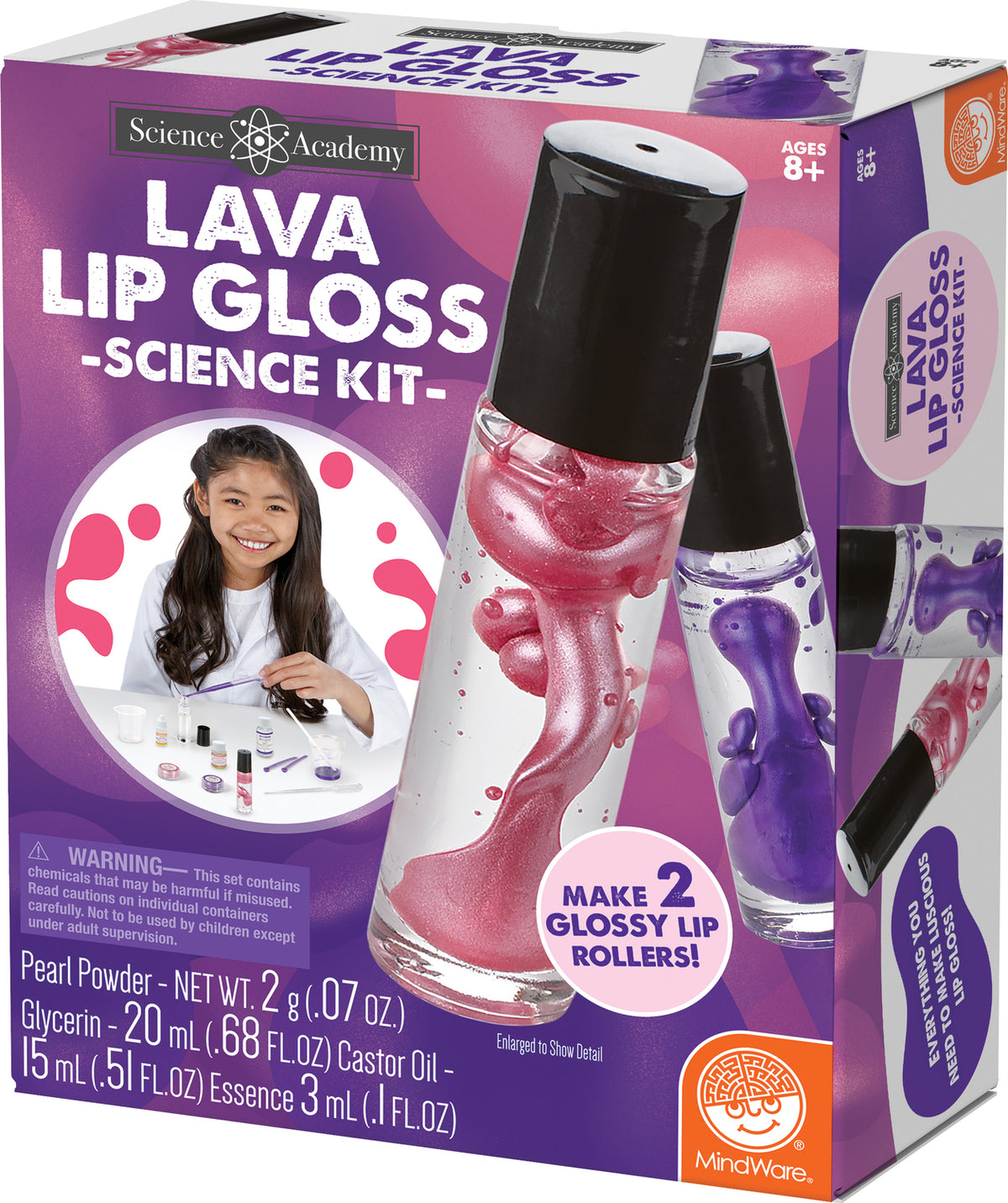 Science Academy: Lava Lip Gloss Science Kit Cover