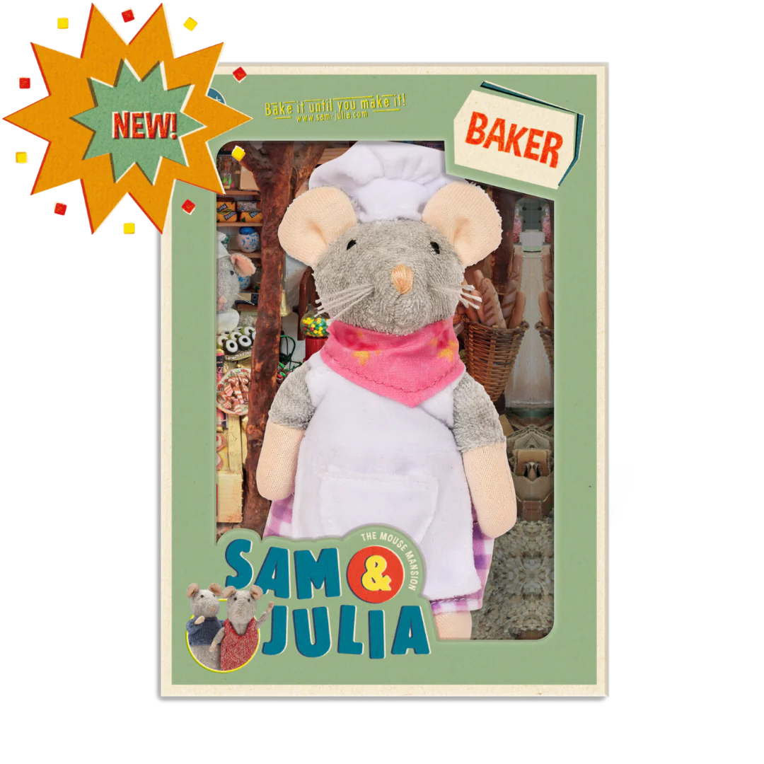 Baker Little Mouse Doll Cover