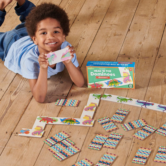 Tomfoolery Toys | Head to Toe Dominoes