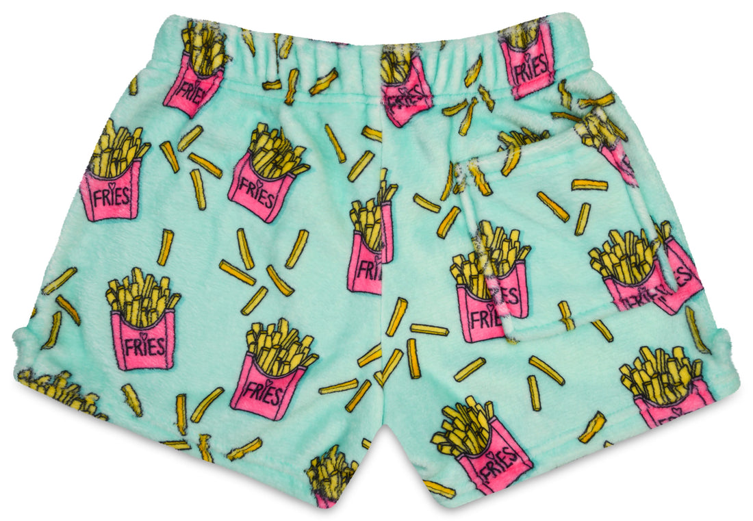 I Heart Fries Plush Shorts Preview #2