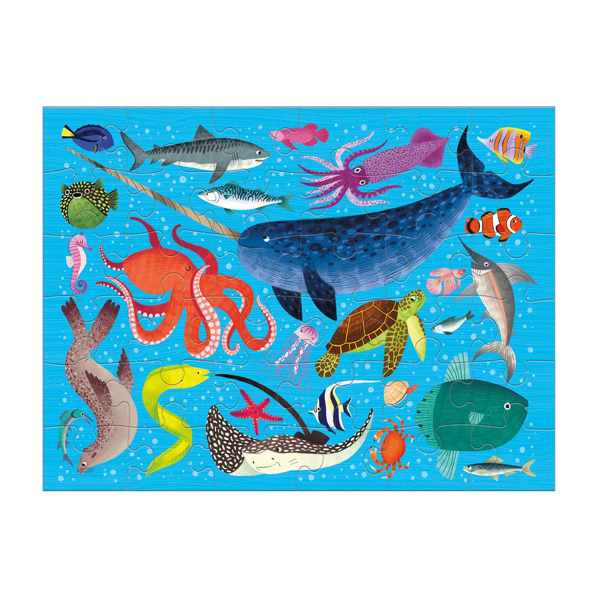 Ocean Life Puzzle to Go Cover