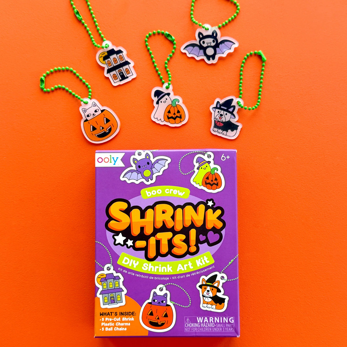 Boo Crew Mini Shrink-Its! Art Kit Cover